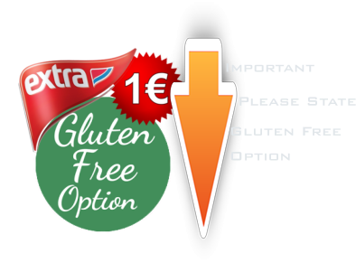 Gluten Free Option Important Please State
