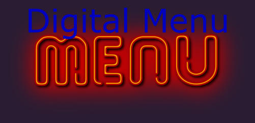 Digital Menu